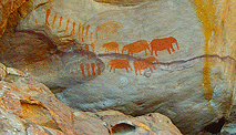 Bushmen Cave Paintings